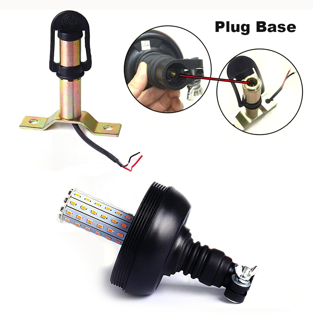 ไฟเตือนแบบแฟลช 60 LED สีเหลือง - Sos Light Strobe บทวิจารณ์และราคา