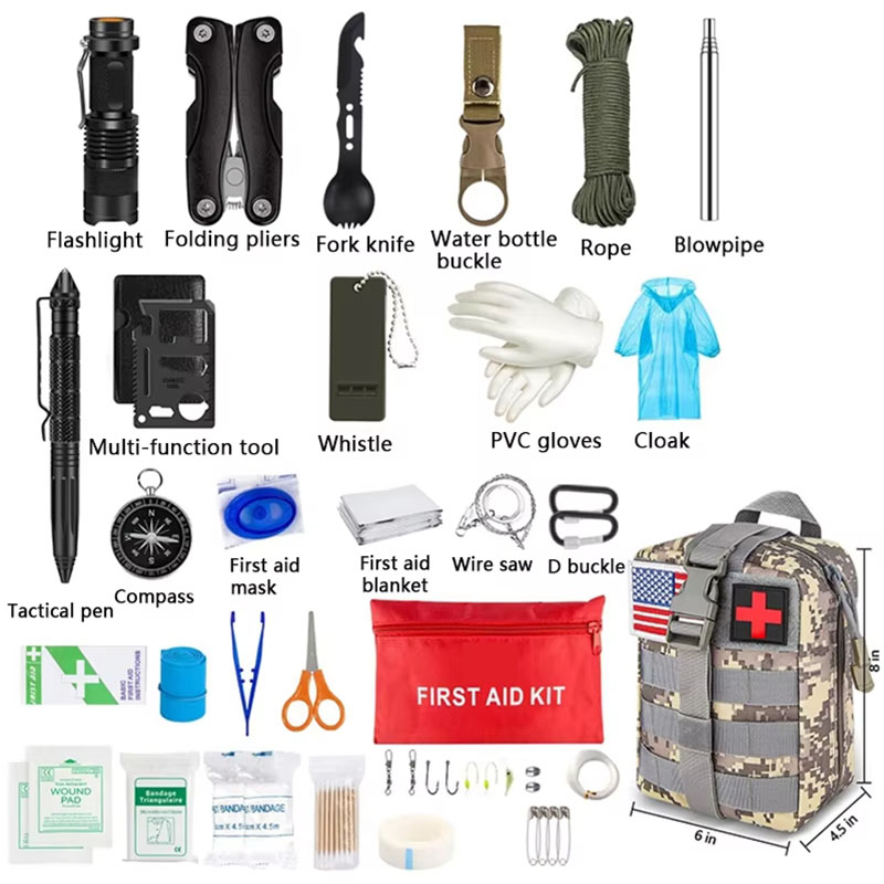ทั้งชุดเอาชีวิตรอด kotak p3k ช - Bivy Bag Emergency บทวิจารณ์และราคา