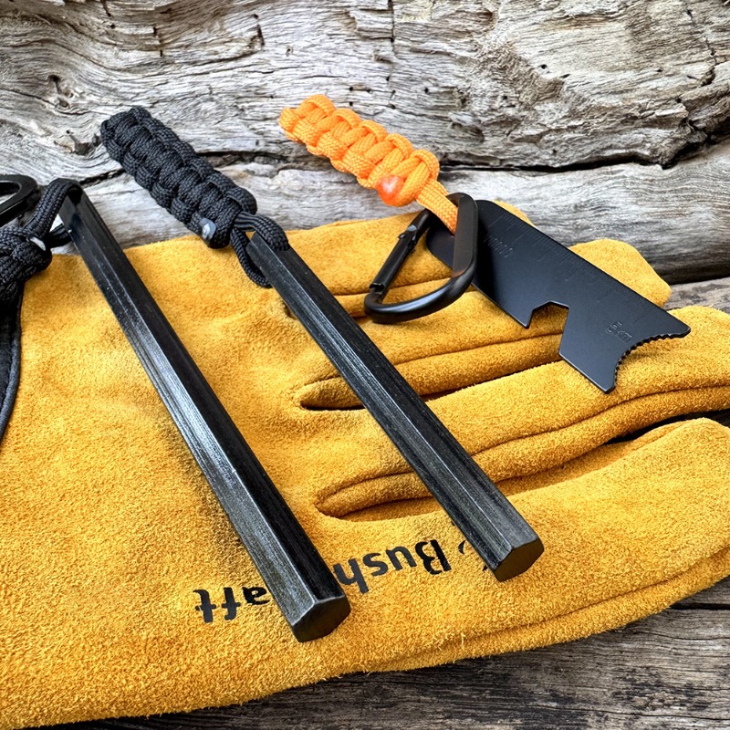 แท่งไฟแช็กแมกนีเซียมหกเหลี่ยมแ - Fire Starting Kit บทวิจารณ์และราคา