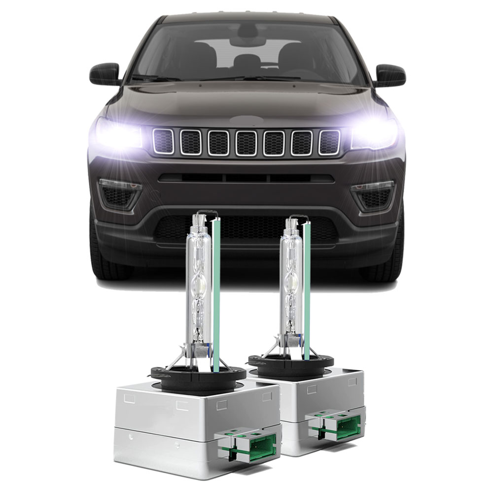 หลอดไฟหน้าซีนอน HID D3S 2ชิ้นส - Compass Lensatic บทวิจารณ์และราคา
