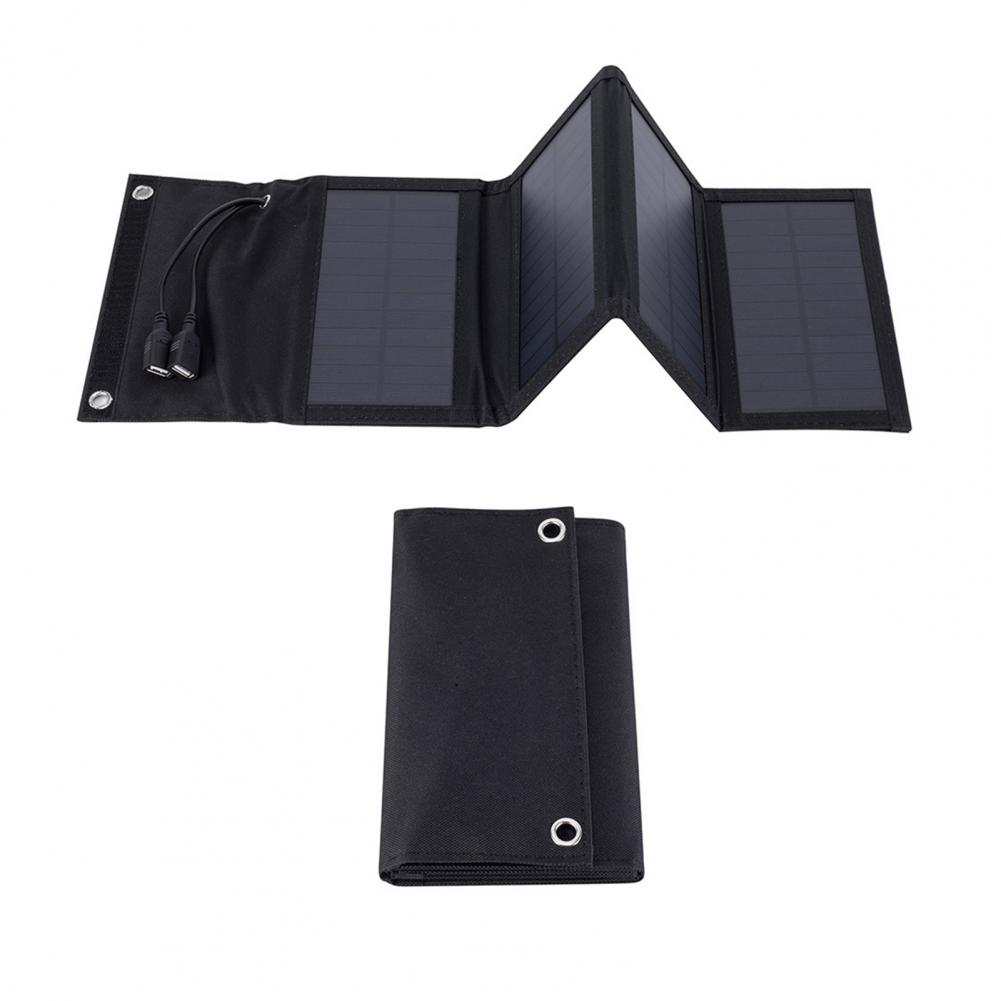 แผงโซลาร์เซลล์น้ำหนักเบา แผงโซ - Solar Emergency Charger บทวิจารณ์และราคา