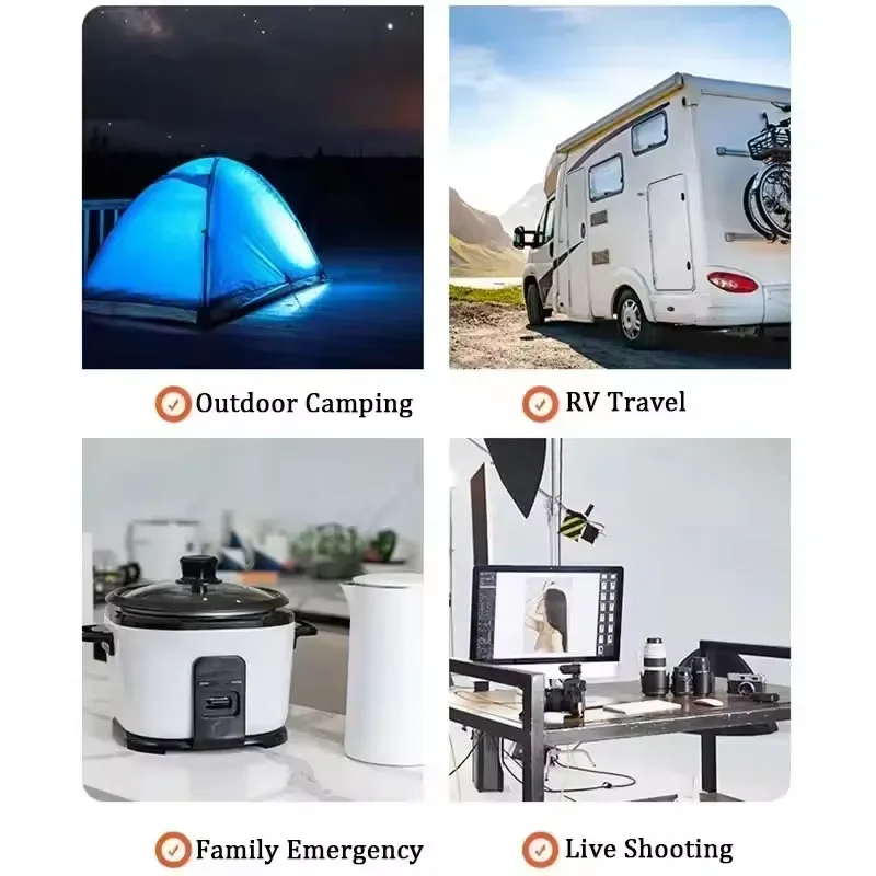 สถานีไฟฟ้าพกพา 300W 220V, 333W - Solar Emergency Charger บทวิจารณ์และราคา