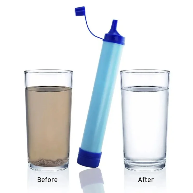 หลอดกรองน้ำขนาดเล็กพกพาสำหรับก - Water Purification Straw บทวิจารณ์และราคา