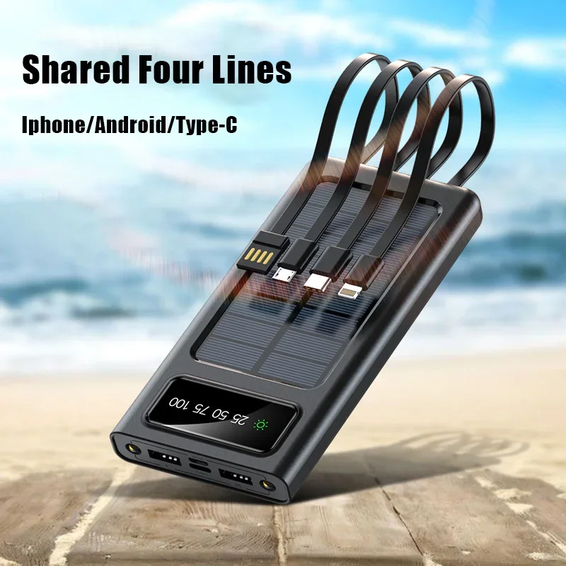 แบตเตอรี่สำรองพลังงานแสงอาทิตย - Solar Emergency Charger บทวิจารณ์และราคา